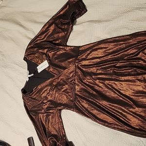 Bronze/Black Evening/Party/NYE dress